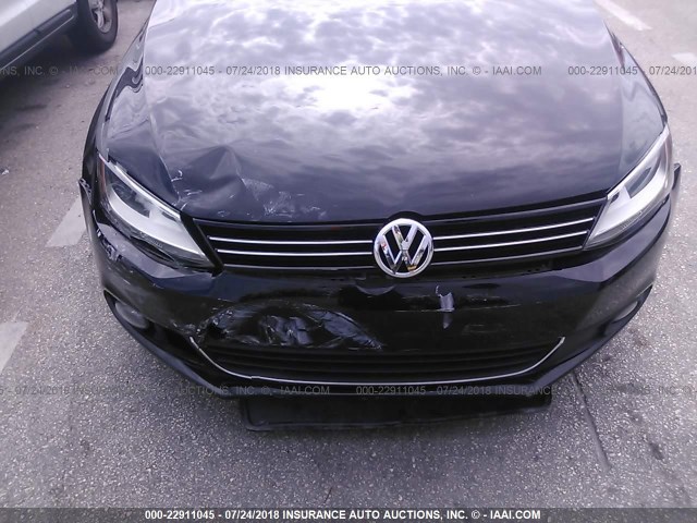 3VWL07AJ8EM408809 - 2014 VOLKSWAGEN JETTA SEL BLACK photo 6