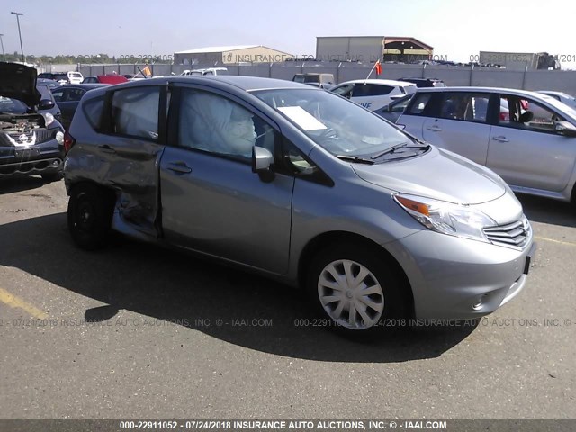 3N1CE2CP6FL439592 - 2015 NISSAN VERSA NOTE S/S PLUS/SV/SL/SR SILVER photo 1