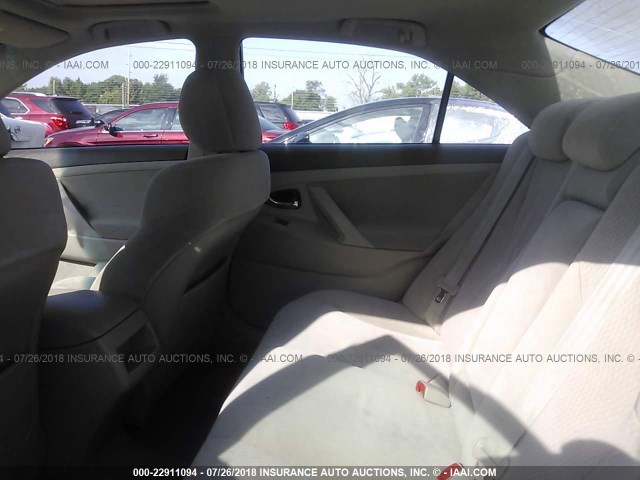 4T4BF3EK6AR084727 - 2010 TOYOTA CAMRY SE/LE/XLE WHITE photo 8