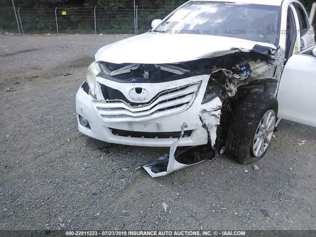 4T4BF3EK3BR156064 - 2011 TOYOTA CAMRY SE/LE/XLE თეთრი ფოტო 6