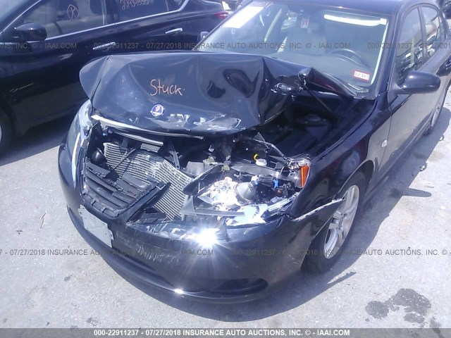 YS3FA4CY8B1311102 - 2011 SAAB 9-3 2.0T BLACK photo 6