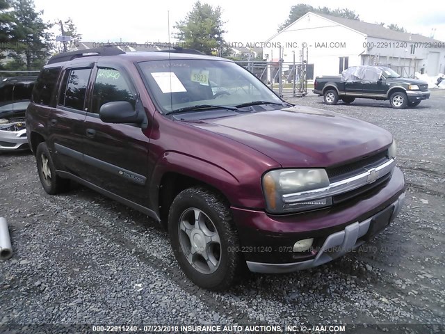 1GNES16SX46164137 - 2004 CHEVROLET TRAILBLAZER EXT LS/EXT LT RED photo 1