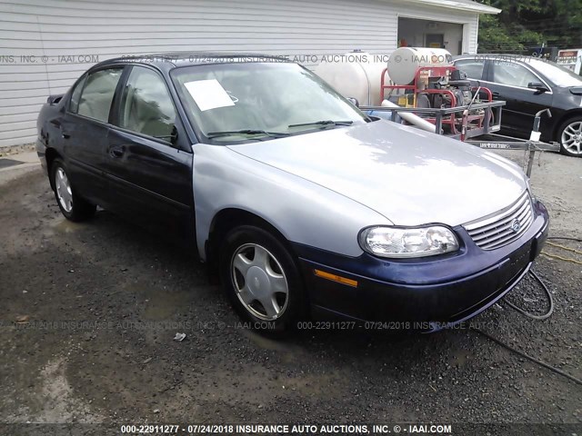 1G1NE52J2Y6191612 - 2000 CHEVROLET MALIBU LS BLUE photo 1