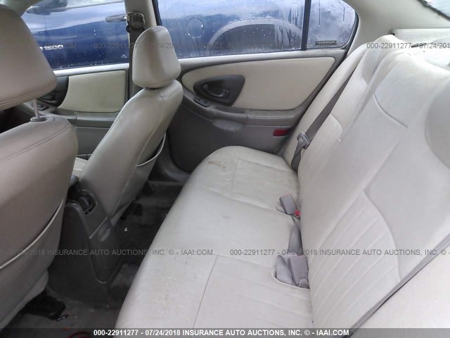 1G1NE52J2Y6191612 - 2000 CHEVROLET MALIBU LS BLUE photo 8