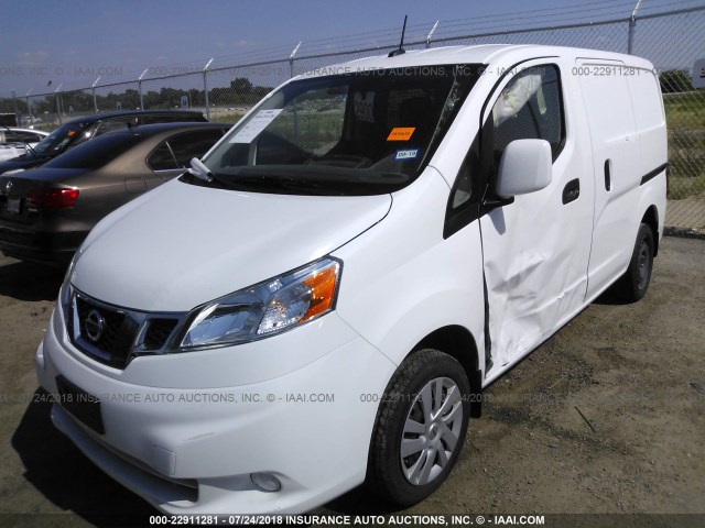 3N6CM0KN2HK713011 - 2017 NISSAN NV200 2.5S/2.5SV WHITE photo 2