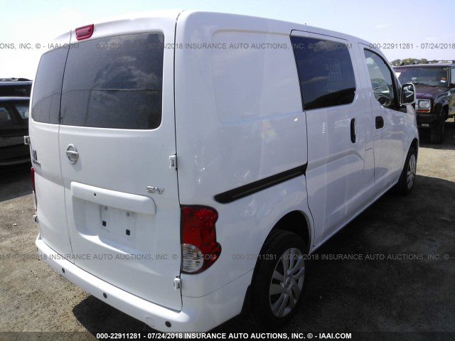 3N6CM0KN2HK713011 - 2017 NISSAN NV200 2.5S/2.5SV WHITE photo 4