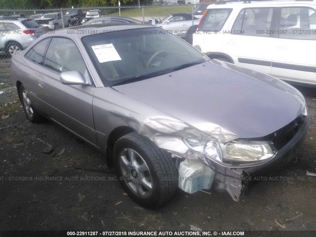 2T1CF28P3XC191910 - 1999 TOYOTA CAMRY SOLARA SE/SLE ვერცხლისფერი ფოტო 1