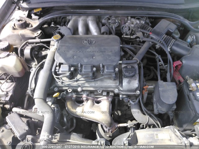 2T1CF28P3XC191910 - 1999 TOYOTA CAMRY SOLARA SE/SLE ვერცხლისფერი ფოტო 10