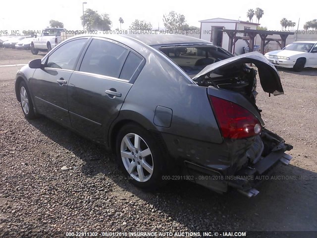 1N4BA41E55C870703 - 2005 NISSAN MAXIMA SE/SL GRAY photo 3