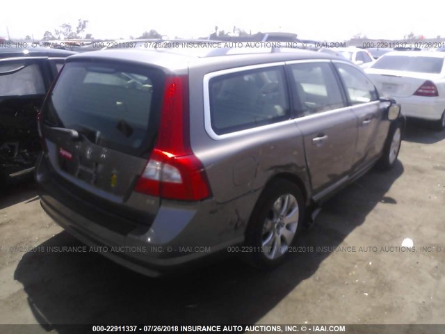 YV1BW982381049291 - 2008 VOLVO V70 3.2 BROWN photo 4