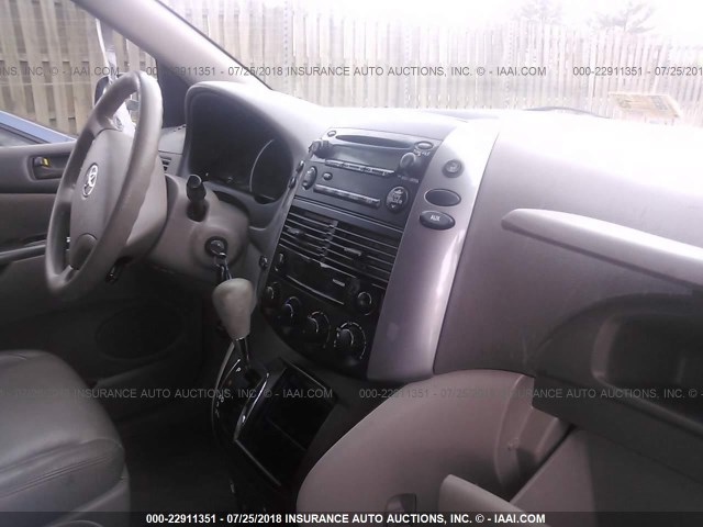 5TDZA23C66S502166 - 2006 TOYOTA SIENNA CE/LE GOLD photo 5