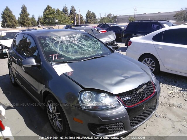 WVWFV71K26W148712 - 2006 VOLKSWAGEN NEW GTI GRAY photo 1