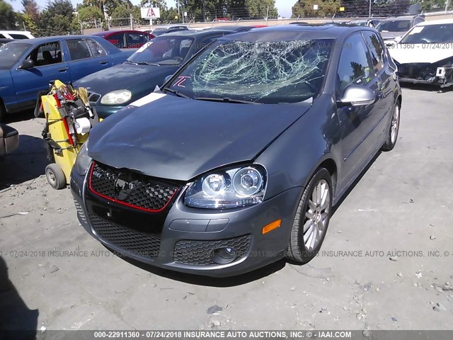 WVWFV71K26W148712 - 2006 VOLKSWAGEN NEW GTI GRAY photo 2