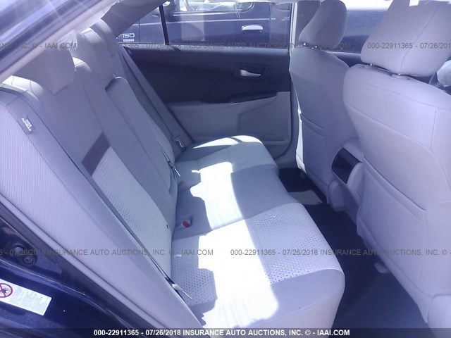 4T4BF1FK2ER420768 - 2014 TOYOTA CAMRY L/SE/LE/XLE 蓝色 照片 8