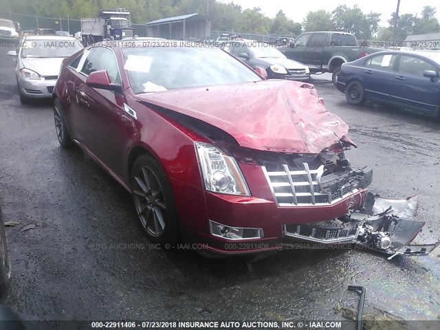 1G6DL1E38D0112930 - 2013 CADILLAC CTS PERFORMANCE COLLECTION Красный фото 1