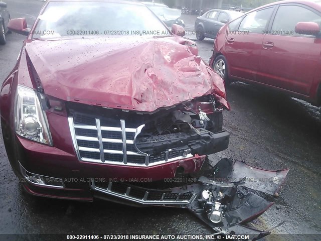 1G6DL1E38D0112930 - 2013 CADILLAC CTS PERFORMANCE COLLECTION Красный фото 6