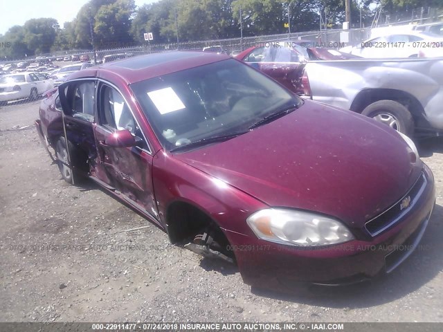 2G1WD58C779159424 - 2007 CHEVROLET IMPALA SUPER SPORT RED photo 1