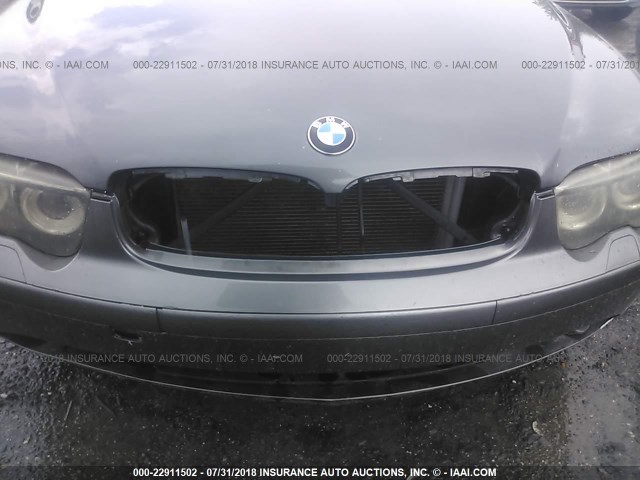 WBAGL63504DP73451 - 2004 BMW 745 I GRAY photo 6