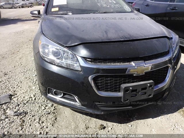 1G11F5SLXFF263392 - 2015 CHEVROLET MALIBU LTZ 黑色 照片 6