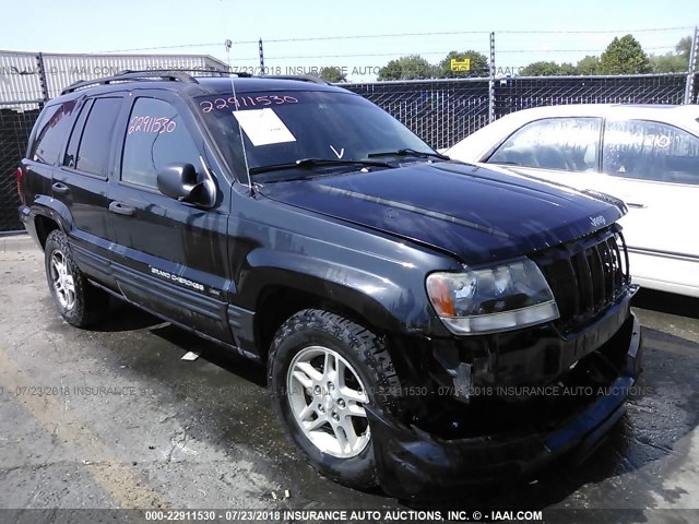 1J8GW48N04C234446 - 2004 JEEP GRAND CHEROKEE LAREDO/COLUMBIA/FREEDOM შავი ფოტო 1