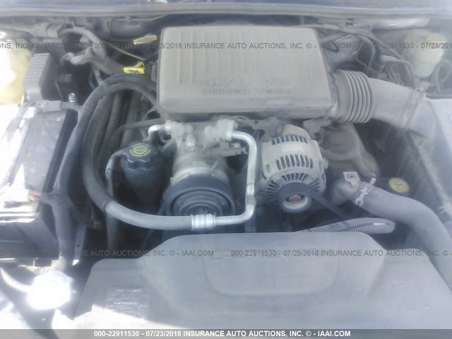 1J8GW48N04C234446 - 2004 JEEP GRAND CHEROKEE LAREDO/COLUMBIA/FREEDOM შავი ფოტო 10