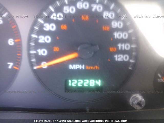 1J8GW48N04C234446 - 2004 JEEP GRAND CHEROKEE LAREDO/COLUMBIA/FREEDOM შავი ფოტო 7