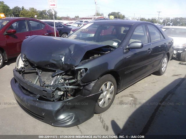 4T1BE32K32U587666 - 2002 TOYOTA CAMRY LE/XLE/SE Yaşıl foto 2