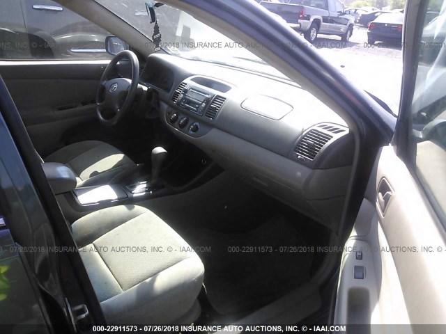 4T1BE32K32U587666 - 2002 TOYOTA CAMRY LE/XLE/SE Yaşıl foto 5