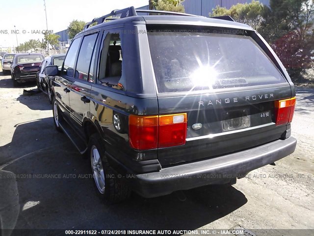 SALPV1248WA386782 - 1998 LAND ROVER RANGE ROVER 4.0 SE LONG WHEELBASE GREEN photo 3