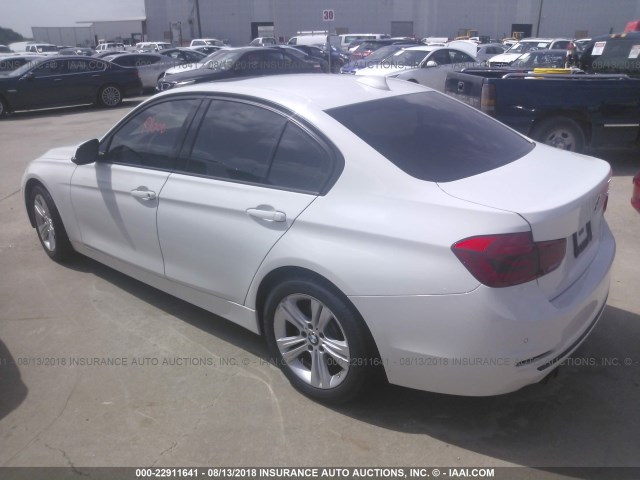 WBA8E9C57GK643988 - 2016 BMW 328 I SULEV WHITE photo 3