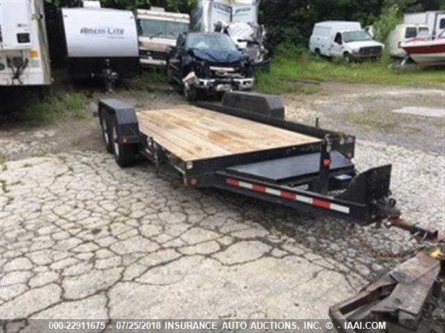 5JPBU2324FP038312 - 2015 CAM TRAILERS UTILITY TRAILER  BLACK photo 1