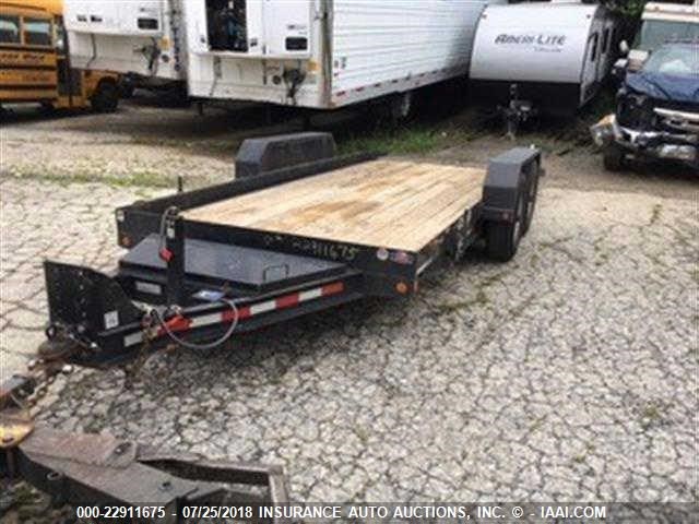 5JPBU2324FP038312 - 2015 CAM TRAILERS UTILITY TRAILER  BLACK photo 2