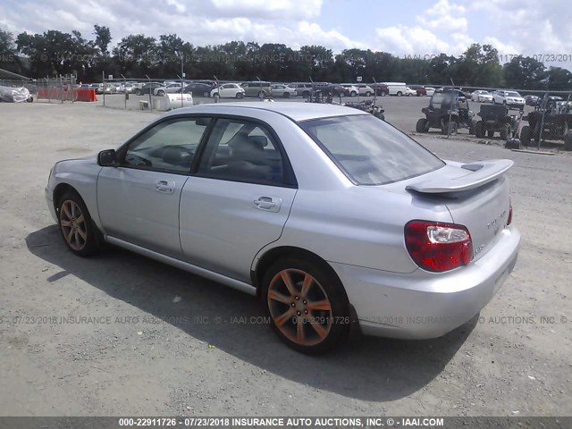 JF1GD67574G520531 - 2004 SUBARU IMPREZA RS SILVER photo 3