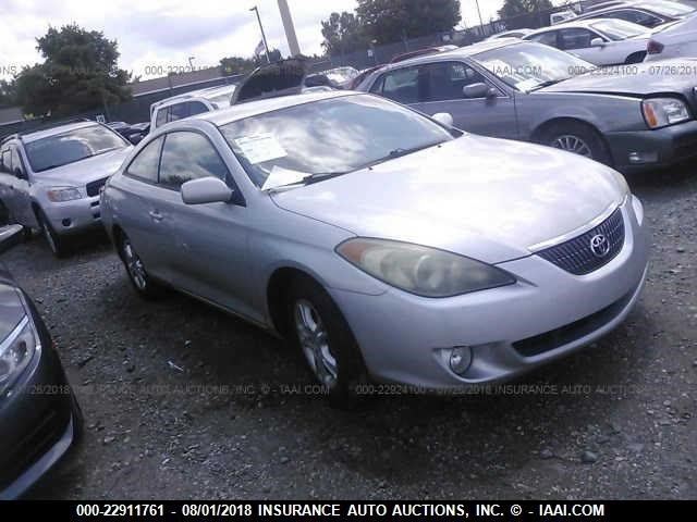 4T1CE38PX5U969298 - 2005 TOYOTA CAMRY SOLARA SE/SLE ვერცხლისფერი ფოტო 1