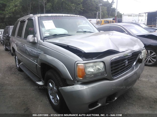 1GYEK13R4XR418111 - 1999 CADILLAC ESCALADE GRAY photo 1