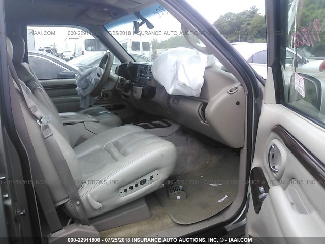 1GYEK13R4XR418111 - 1999 CADILLAC ESCALADE GRAY photo 5