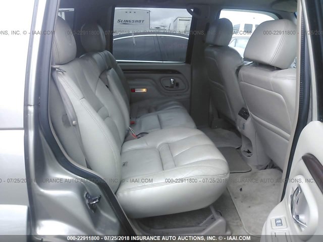 1GYEK13R4XR418111 - 1999 CADILLAC ESCALADE GRAY photo 8