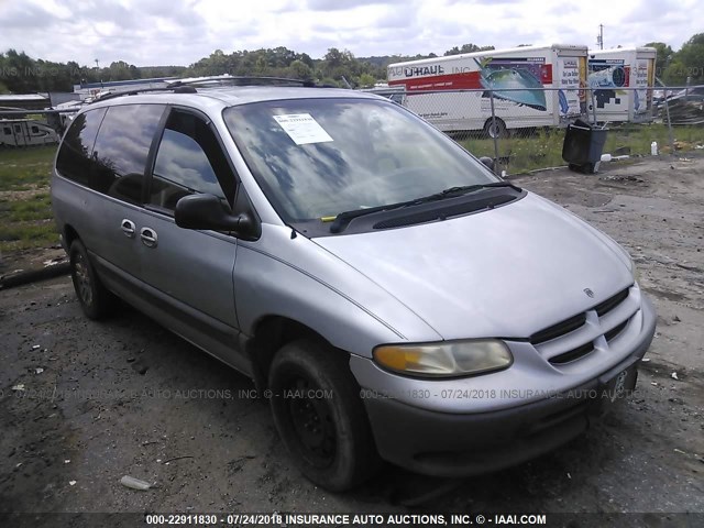 1B4GP44G4YB512673 - 2000 DODGE GRAND CARAVAN SE/SPORT GRAY photo 1