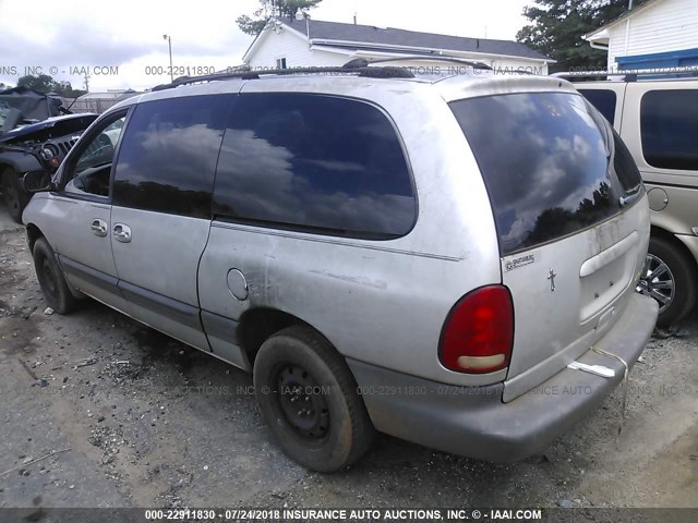 1B4GP44G4YB512673 - 2000 DODGE GRAND CARAVAN SE/SPORT GRAY photo 3