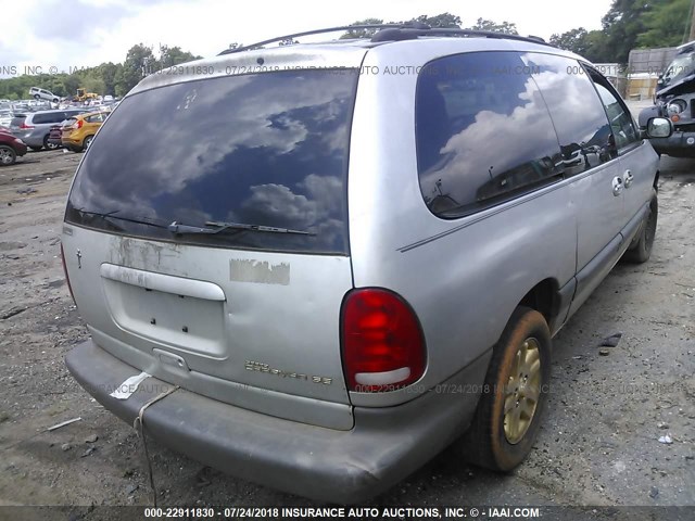 1B4GP44G4YB512673 - 2000 DODGE GRAND CARAVAN SE/SPORT GRAY photo 4