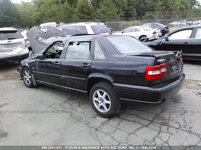 YV1LS55AXX2599620 - 1999 VOLVO S70 BLACK photo 3