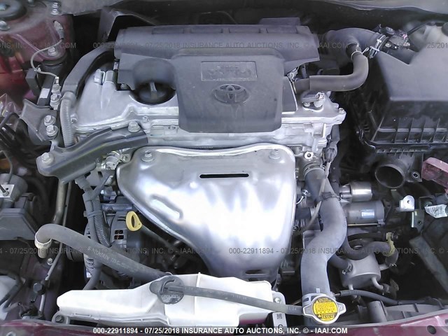 4T1BF1FK8FU995940 - 2015 TOYOTA CAMRY LE/XLE/SE/XSE 红色 照片 10