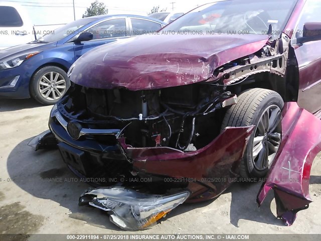 4T1BF1FK8FU995940 - 2015 TOYOTA CAMRY LE/XLE/SE/XSE 红色 照片 6