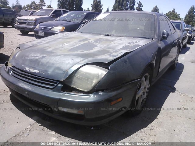 JHMBB6244WC014544 - 1998 HONDA PRELUDE GREEN photo 2