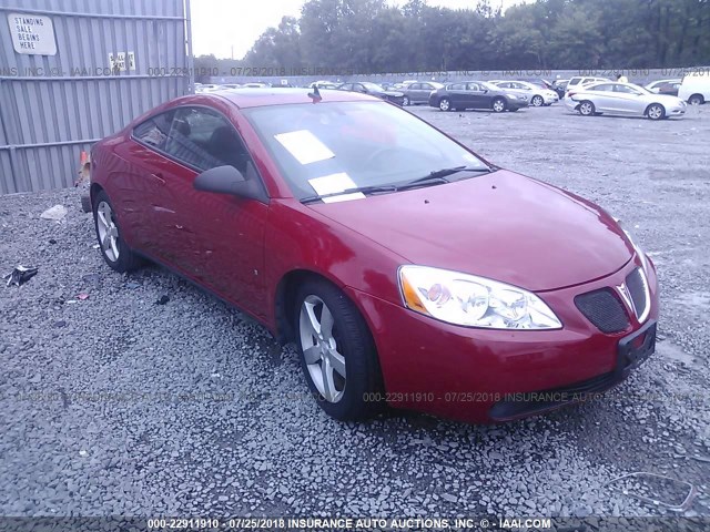 1G2ZM177674182797 - 2007 PONTIAC G6 GTP RED photo 1