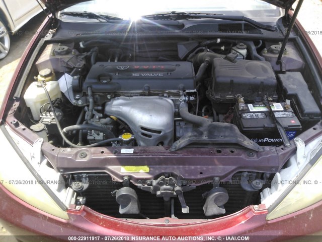 4T1BE32K76U138836 - 2006 TOYOTA CAMRY LE/XLE/SE Tünd qırmızı foto 10
