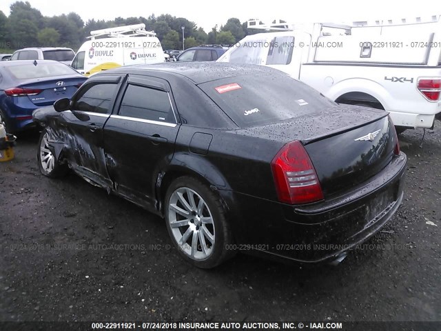 2C3LA73W46H100517 - 2006 CHRYSLER 300C SRT-8 BLACK photo 3