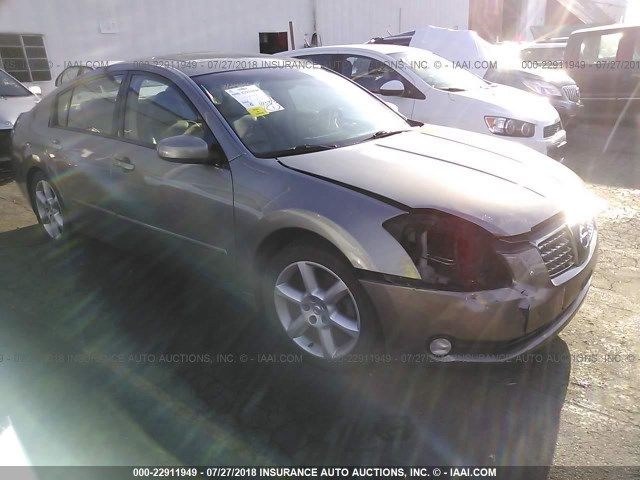 1N4BA41E74C823929 - 2004 NISSAN MAXIMA SE/SL GRAY photo 1