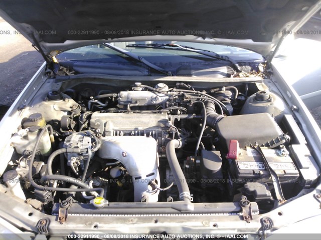4T1BG22K51U100518 - 2001 TOYOTA CAMRY CE/LE/XLE 银色 照片 10
