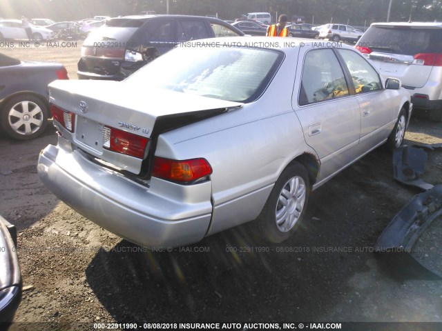 4T1BG22K51U100518 - 2001 TOYOTA CAMRY CE/LE/XLE 银色 照片 4
